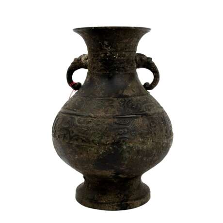 Hu-förmige Vase. CHINA, - photo 4