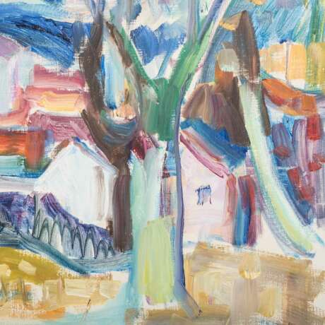 SCHOBER, PETER JAKOB (1897-1983), "Grüne Bäume", - Foto 4