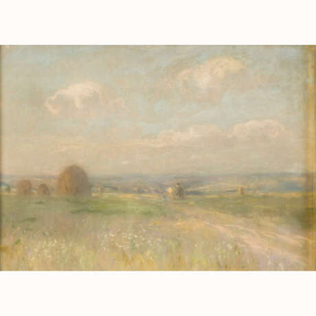 STARKER, Erwin, ATTRIBUIERT (1872-1938), "Sommerlandschaft mit Heuernte", - фото 1