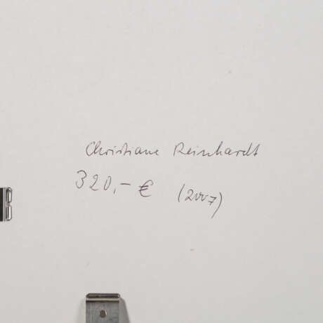 REINHARDT, CHRISTIANE (geb. 1946), 2 Kompositionen, - фото 2