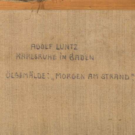 LUNTZ, ADOLF (1875-1924), "Morgen am Strand (La Panne, Belgien)", - photo 7