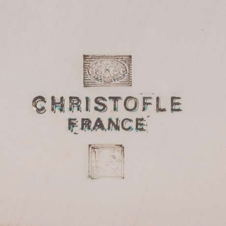 CHRISTOFLE 12 Platzteller 'Malmaison', versilbert, 21. Jh. - фото 6