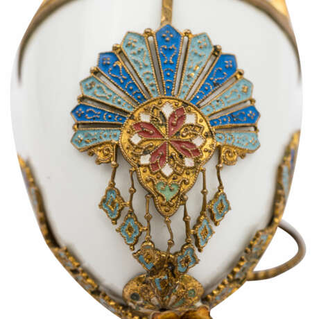 RUSSLAND Porzellan-Zierei im Fabergé-Stil, 20. Jh. - photo 4