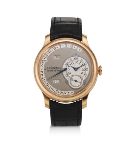 F.P. JOURNE, OCTA CALENDRIER, A FINE 18K PINK GOLD TRIPLE CALENDAR WRISTWATCH WITH SUBSIDIARY SECONDS - Foto 1