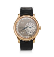 F.P. JOURNE, OCTA CALENDRIER, A FINE 18K PINK GOLD TRIPLE CALENDAR WRISTWATCH WITH SUBSIDIARY SECONDS