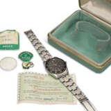 ROLEX, REF. 6536, SUBMARINER, A VERY RARE AND ATTRACTIVE STEEL DIVER’S WRISTWATCH WITH SWEEP CENTER SECONDS - Foto 3