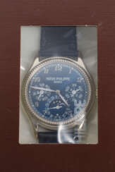 PATEK PHILIPPE, REF. 5038G-013, A UNIQUE AND FINE 18K WHITE GOLD PERPETUAL CALENDAR WRISTWATCH WITH LEAP YEAR INDICATOR AND MOON PHASES, DOUBLE SEALED, COMMISIONED BY MICHAEL OVITZ
