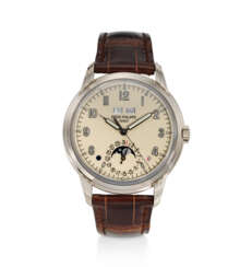PATEK PHILIPPE, REF. 5320G-001, A FINE 18K WHITE GOLD PERPETUAL CALENDAR WRISTWATCH WITH LEAP YEAR INDICATOR, MOON PHASES, AND DAY-NIGHT DISPLAY