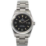 ROLEX, REF. 14270, EXPLORER, A FINE STEEL WRISTWATCH ON BRACELET, RETAILED AND SIGNED BY TIFFANY & CO. - фото 1