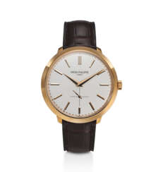 PATEK PHILIPPE, REF. 5123R-001, A FINE 18K ROSE GOLD WRISTWATCH WITH SUBSIDIARY SECONDS