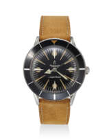 BREITLING, SUPEROCEAN, A VERY RARE AND DESIRABLE DIVER’S WRISTWATCH WITH SWEEP CENTER SECONDS