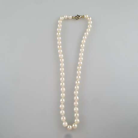Perlenkette mit Goldverschluss - photo 3