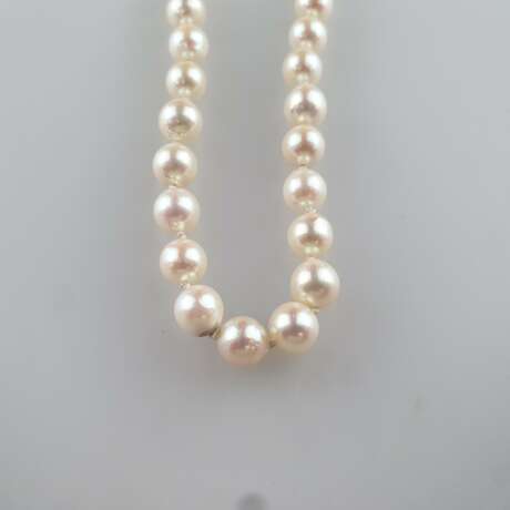 Perlenkette mit Goldverschluss - фото 4