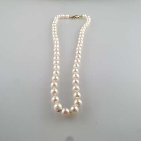 Perlenkette mit Goldverschluss - Foto 5