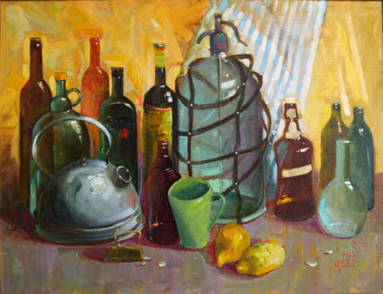 “Bottles and lemons” Still life 2011 - photo 1