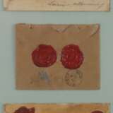 Alte Briefumschläge mit Siegeln - photo 1