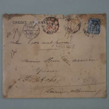 Alte Briefumschläge mit Siegeln - фото 3