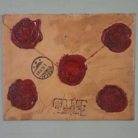 Alte Briefumschläge mit Siegeln - Foto 5