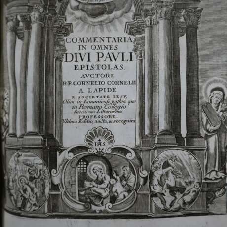 Cornelius a Lapide (Cornelis Cornelissen van den Stehen 1567-1637, Jesuit und Professor für Exegese) - photo 3
