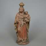 Wandfigur Madonna mit Kind - photo 1