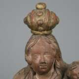 Wandfigur Madonna mit Kind - photo 3