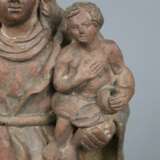 Wandfigur Madonna mit Kind - photo 4