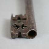Großer Barockschlüssel -Eisen, Alters- bzw. Gebrauchsspuren, L.ca.17cm - Foto 4