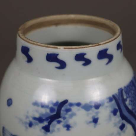 Teedose mit blauer Malerei im Kangxi-Stil - photo 3