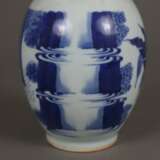 Teedose mit blauer Malerei im Kangxi-Stil - photo 7