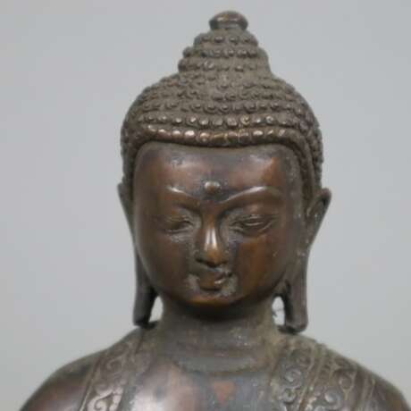 Sitzender Buddha Bhaishajyaguru - Foto 3