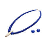 Set Collier und Ohrstecker Lapislazuli, - photo 1