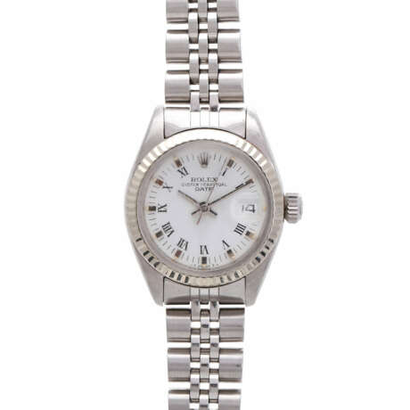 ROLEX Date Vintage Damenuhr, Ref. 6917/4, ca. 1985/86. Edelstahl. - photo 1