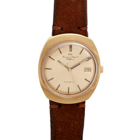 IWC Vintage Herrenuhr, Ref. R 815A, ca. 1960er Jahre, Gold 18K. - photo 1