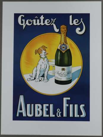 Werbeplakat "Goutez les. Aubel & Fils" - photo 1