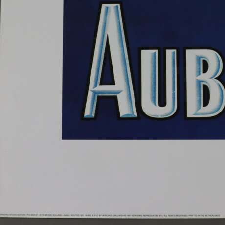 Werbeplakat "Goutez les. Aubel & Fils" - Foto 3