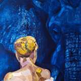 Сила и Нежность Масло на холсте на подрамнике Изобразительное искусство Абстрактный импрессионизм Портрет женский Украина 2021 г. - фото 2