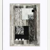 Серия "Черный-белый" Papier Acryl Abstrakte Kunst Russland 2022 - Foto 2