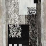 Серия "Черный-белый" Papier Acryl Abstrakte Kunst Russland 2022 - Foto 4