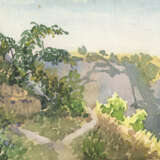 акварель “Гиит-Амет”, Paper, Watercolor, Realist, Landscape painting, Russia, 1997 - photo 1