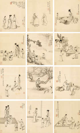 WITH SIGNATURE OF WANG SHUGU (19TH-20TH CENTURY) - Foto 1