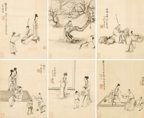 WITH SIGNATURE OF WANG SHUGU (19TH-20TH CENTURY) - Foto 9