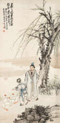 WU CHANGSHUO (1844-1927), HU TANQING (1865-?) AND WANG YIMIN (19TH-20TH CENTURY)