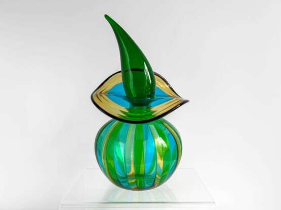 Vase, Adriano dalla Valentina, Glass, Italy, 1990 - photo 1