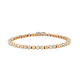 Armband mit 32 Brillanten von zus. ca. 2 ct, - Foto 1