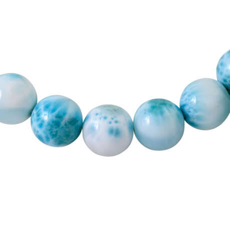 Collier aus Larimar, - photo 2