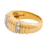 Ring mit 10 Brillanten zus. ca. 0,5 ct, - photo 3