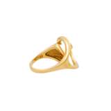 Ring mit Brillant von ca. 0,05 ct, - Foto 3