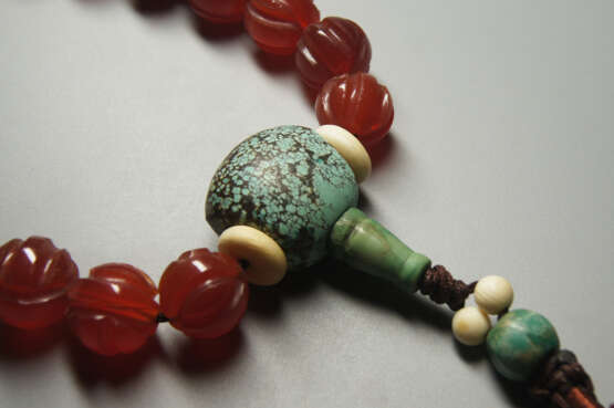 A AGATE BEADS OF QING DYNASTY - photo 5