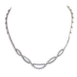 Collier mit Brillanten zus. ca. 5,5 ct, - фото 1