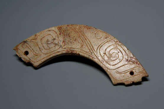 A JADE DRAGON HUANG OF WESTERN ZHOU PERIOD (1046-771BC) - photo 1